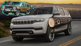 Here's How The New Jeep Grand Wagoneer Would Look With Wood Trim